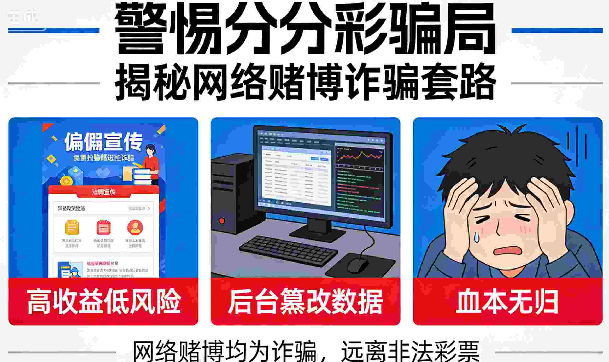 “在一个叫分分彩的平台上，前三天赢钱，之后输得惨不忍睹。”